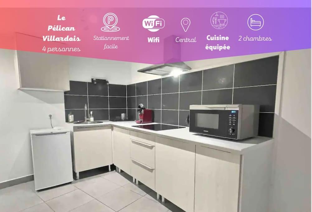Le Pelican Villardois - 2 Chambres - Centre Villars-les-Dombes Ngoại thất bức ảnh